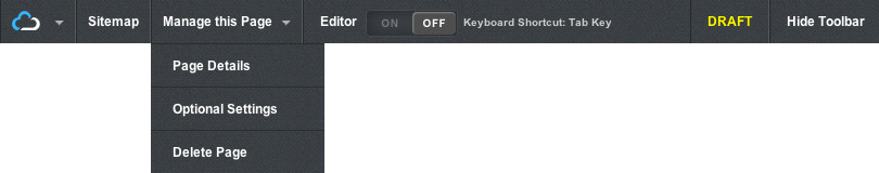 New Enso Toolbar with Dropdown Menu